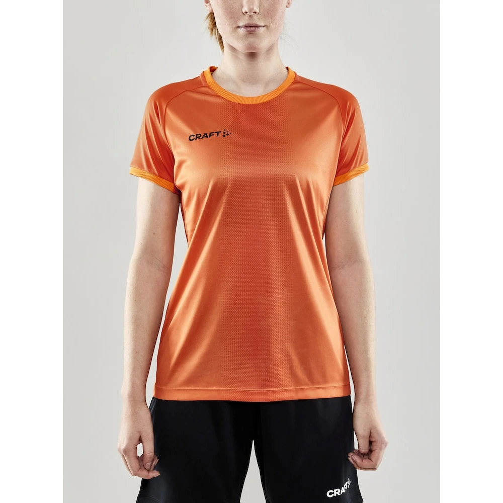 Craft Sport-Shirt (Trikot) Progress 2.0 Graphic Jersey - Leicht, Funktionell Und Stretchmaterial - Orange/schwarz Damen 1 Craft Sport-Shirt (Trikot) Progress 2.0 Graphic Jersey - Leicht, Funktionell Und Stretchmaterial - Orange/schwarz Damen