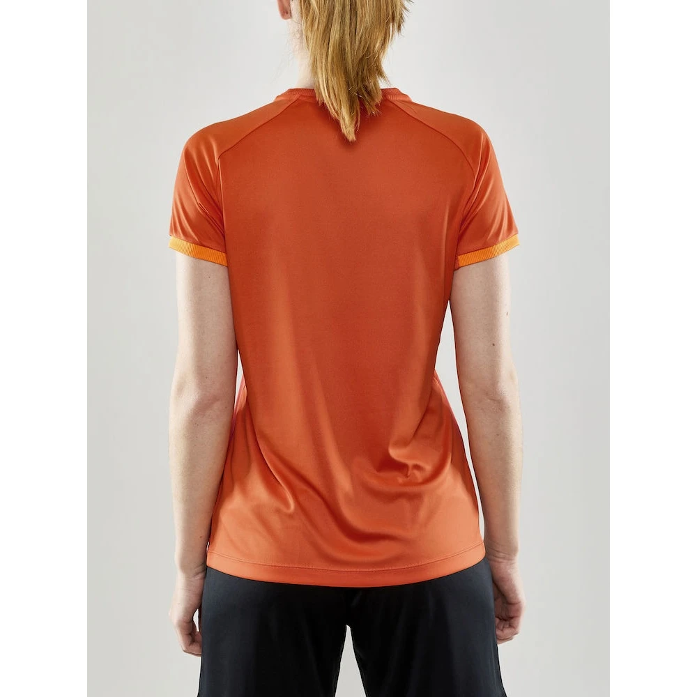 Craft Sport-Shirt (Trikot) Progress 2.0 Graphic Jersey - Leicht, Funktionell Und Stretchmaterial - Orange/schwarz Damen 3 Craft Sport-Shirt (Trikot) Progress 2.0 Graphic Jersey - Leicht, Funktionell Und Stretchmaterial - Orange/schwarz Damen – Bild 3
