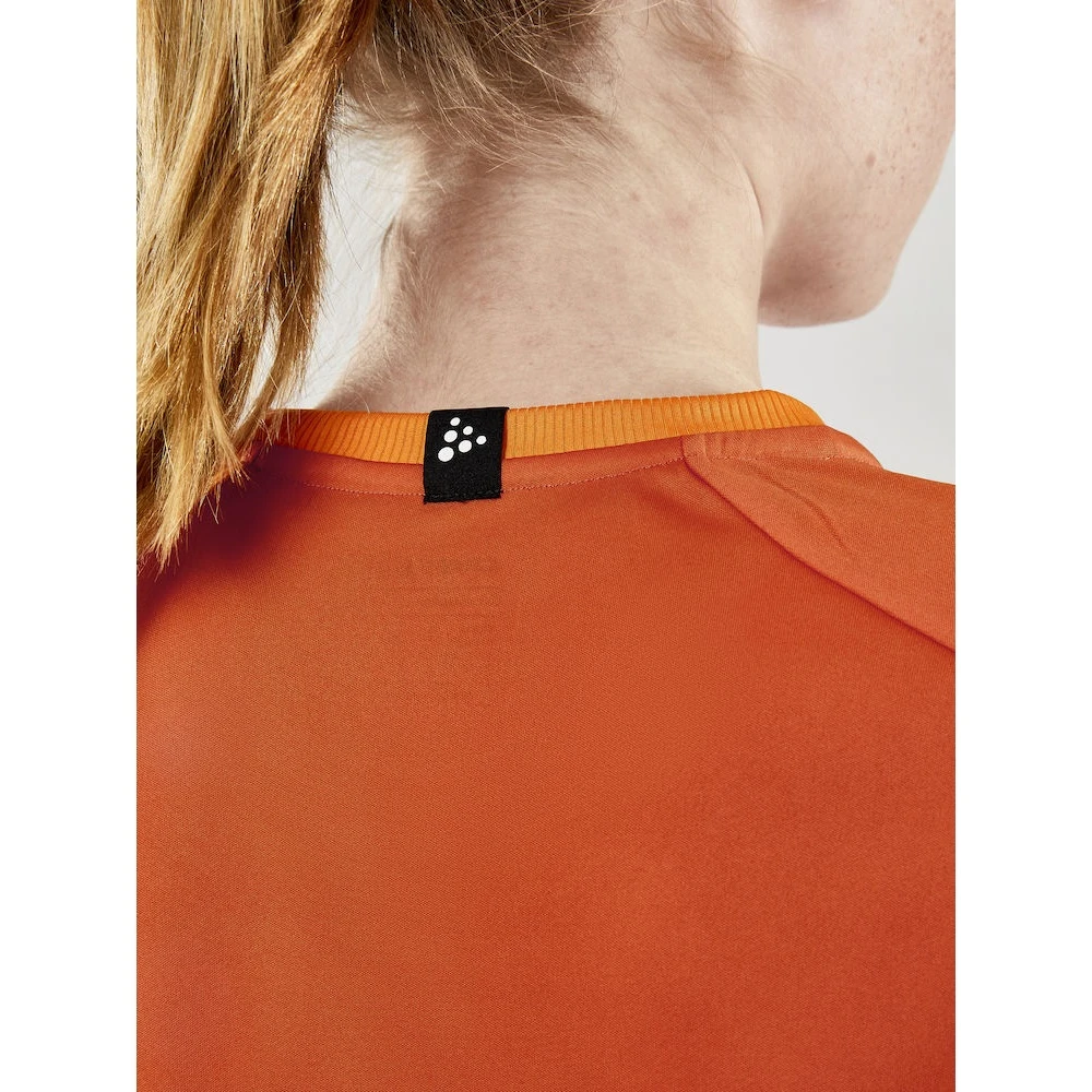Craft Sport-Shirt (Trikot) Progress 2.0 Graphic Jersey - Leicht, Funktionell Und Stretchmaterial - Orange/schwarz Damen 6 Craft Sport-Shirt (Trikot) Progress 2.0 Graphic Jersey - Leicht, Funktionell Und Stretchmaterial - Orange/schwarz Damen – Bild 6