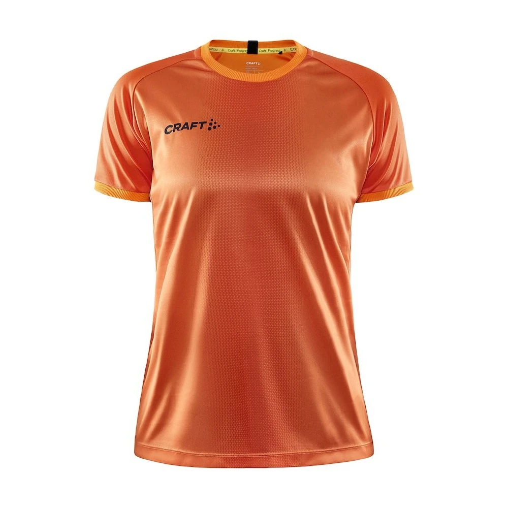 Craft Sport-Shirt (Trikot) Progress 2.0 Graphic Jersey - Leicht, Funktionell Und Stretchmaterial - Orange/schwarz Damen 8 Craft Sport-Shirt (Trikot) Progress 2.0 Graphic Jersey - Leicht, Funktionell Und Stretchmaterial - Orange/schwarz Damen – Bild 8