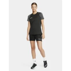 Craft Sport-Shirt Squad 2.0 Contrast Jersey (hohe Elastizität, Bequeme Passform) Schwarz Damen 12 Craft Sport-Shirt Squad 2.0 Contrast Jersey (hohe Elastizität, Bequeme Passform) Schwarz Damen -Head || Wilson || YONEX Verkaufsgeschäft Craft Shirt Squad 2 0 Contrast Jersey Damen 1912726 999985 6 1000x1000 1