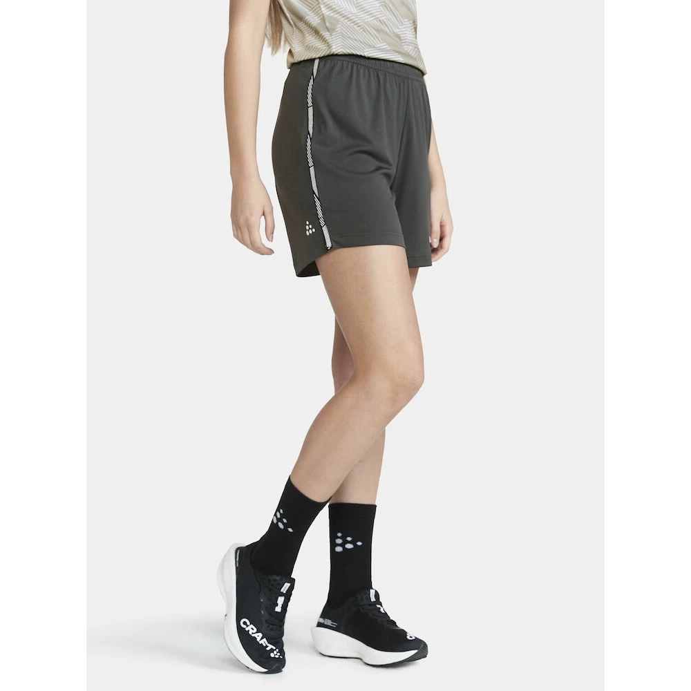 Craft Trainingshose Premier Shorts (rec. Polyester, Ergonomisches Design) Kurz Dunkelgrau Damen 3 Craft Trainingshose Premier Shorts (rec. Polyester, Ergonomisches Design) Kurz Dunkelgrau Damen – Bild 3