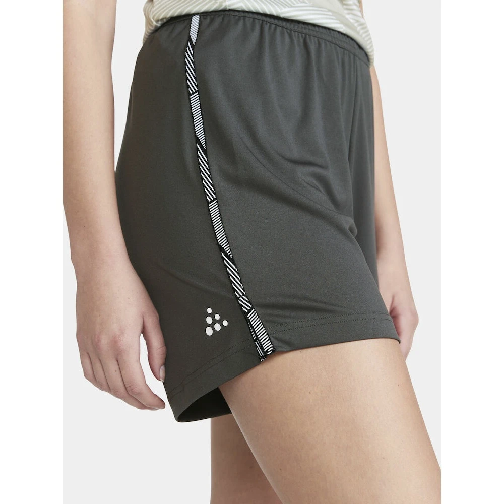 Craft Trainingshose Premier Shorts (rec. Polyester, Ergonomisches Design) Kurz Dunkelgrau Damen 4 Craft Trainingshose Premier Shorts (rec. Polyester, Ergonomisches Design) Kurz Dunkelgrau Damen – Bild 4