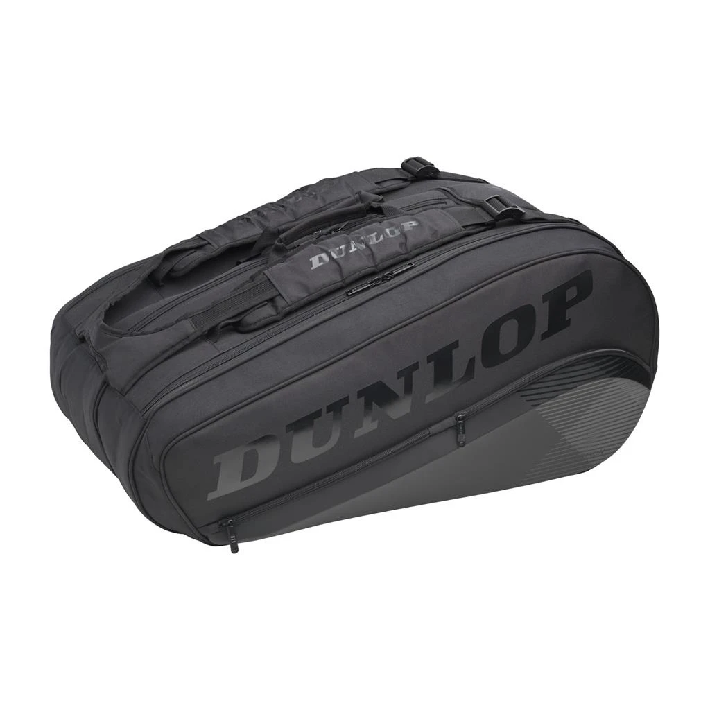 Dunlop Tennis-Racketbag Srixon CX Performance Thermo (Schlägertasche, 2 Hauptfächer) Schwarz/schwarz 8er 1 Dunlop Tennis-Racketbag Srixon CX Performance Thermo (Schlägertasche, 2 Hauptfächer) Schwarz/schwarz 8er