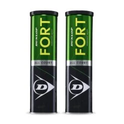 Dunlop Tennisbälle Fort Allcourt TS Dose 2x4er Bi-Pack