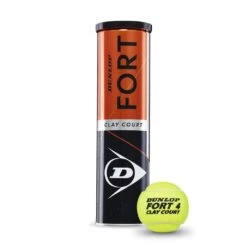 Dunlop Tennisbälle Fort Clay Court (Sandplatz) Dose 2x4er Bi-Pack -Head || Wilson || YONEX Verkaufsgeschäft Dunlop 601318 Fort Clay Court 3 1024x1024 2