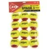 Dunlop Methodikbälle Stage 3 Gelb/orange 12er Beutel