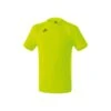 Erima Sport-Tshirt Basic Performance (100% Polyester, Mesh-Einsätze) Neongelb Herren