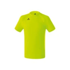 Erima Sport-Tshirt Basic Performance (100% Polyester, Mesh-Einsätze) Neongelb Herren