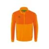 Erima Präsentationsjacke Six Wings (100% Polyester, Stehkragen, Ohne Innenfutter) Orange Jungen