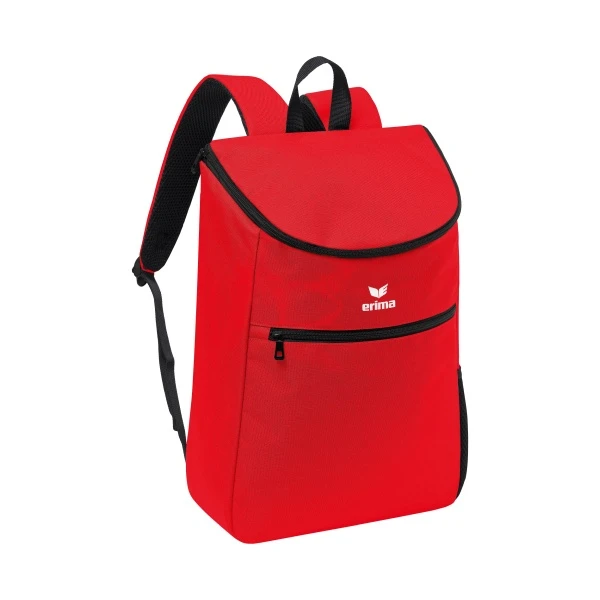 Erima Rucksack Team Multifunktionsrucksack Mit Doppel-Reißverschluss Rot 30x18x45cm 1 Erima Rucksack Team Multifunktionsrucksack Mit Doppel-Reißverschluss Rot 30x18x45cm