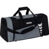 Erima Sporttasche Six Wings (Größe S - 28 Liter) Grau/schwarz 49x23x25cm