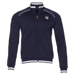 Fila Tennisjacke Spike Warm-Up Navyblau Herren -Head || Wilson || YONEX Verkaufsgeschäft Fila FBM211020 100 Jacke Spike 3 1200x1200 1