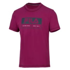 Aktion Noch Gültig Klicken Sie Auf Das Icon, Um Eine Erklärung Zu Erhalten. Fila Tshirt Vincent (80% Baumwolle) Magenta Herren