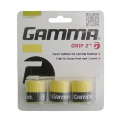 Gamma Overgrip Grip 2 0.4mm Gelb 3er