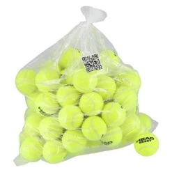 Head Tennisbälle Reset (drucklos, Ballmaschine) Gelb 72er Im Polybag