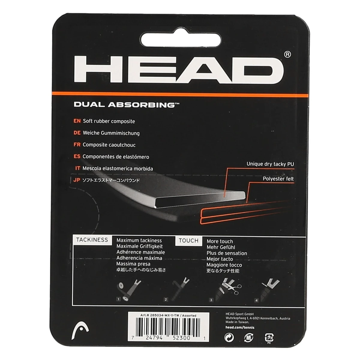 Head Basisband Dual Absorbing 1.75mm Rot 2 Head Basisband Dual Absorbing 1.75mm Rot – Bild 2