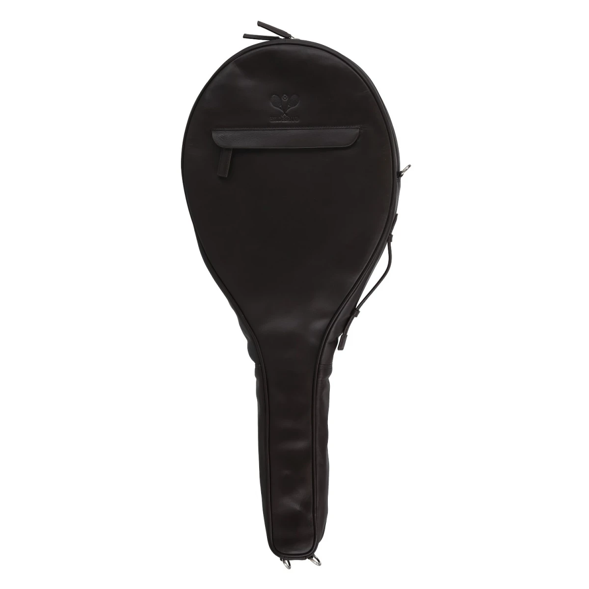 Hildebrand Schlägerhülle Tennis Premium Leder Fullsize Dunkelbraun 3 Hildebrand Schlägerhülle Tennis Premium Leder Fullsize Dunkelbraun – Bild 3