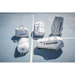 Head Tennis-Racketbag Pro X Racquet Bag L (Schlägertasche, 2 Hauptfächer) 2023 Corduroy Weiss 9er -Head || Wilson || YONEX Verkaufsgeschäft Head 260033 YUBK Pro X Racquet Tasche 4 1000x1000 1