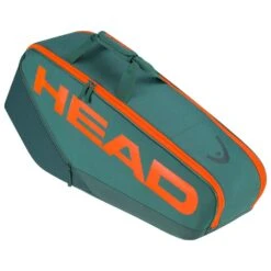 Head Tennis-Racketbag Pro Racquet Bag L (Schlägertasche, 2 Hauptfächer) 2023 Cyangrün/orange 9er -Head || Wilson || YONEX Verkaufsgeschäft Head 260213 DYFO Pro Racquet Tasche 2 1000x1000 1
