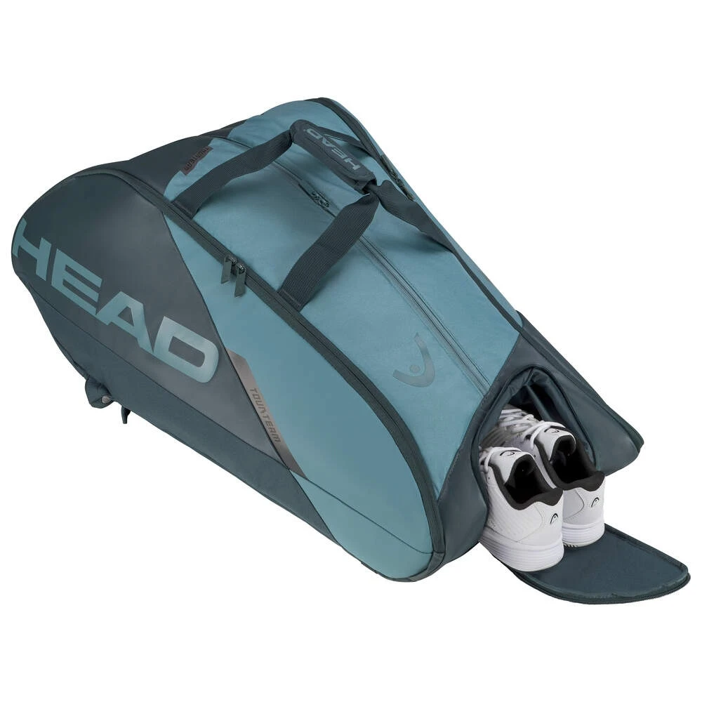 Head Tennis-Racketbag Tour Racquet Bag XL (Schlägertasche, 3 Hauptfächer) 2023 Cyanblau 12er 3 Head Tennis-Racketbag Tour Racquet Bag XL (Schlägertasche, 3 Hauptfächer) 2023 Cyanblau 12er – Bild 3