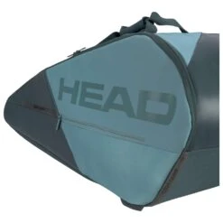 Head Tennis-Racketbag Tour Racquet Bag L (Schlägertasche, 2 Hauptfächer) 2023 Cyanblau 9er -Head || Wilson || YONEX Verkaufsgeschäft Head 260713 CB Tour Racquet Tasche 5 1000x1000 1