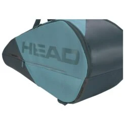 Head Tennis-Racketbag Tour Racquet Bag M (Schlägertasche, 2 Hauptfächer) 2023 Cyanblau 6er -Head || Wilson || YONEX Verkaufsgeschäft Head 260723 CB Tour Racquet Tasche 3 1000x1000 1