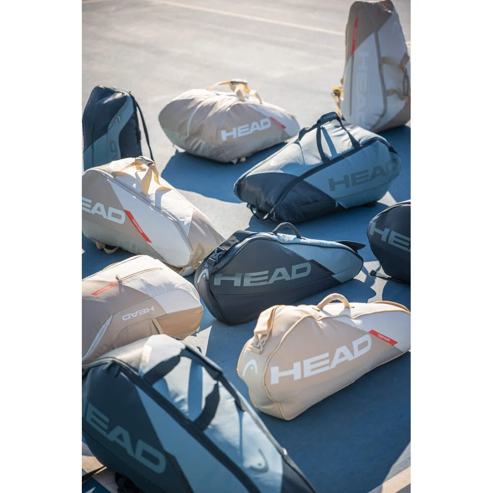 Head Tennis-Racketbag Tour Racquet Bag S (Schlägertasche, 1 Hauptfach) 2023 Cyanblau 3er 2 Head Tennis-Racketbag Tour Racquet Bag S (Schlägertasche, 1 Hauptfach) 2023 Cyanblau 3er – Bild 2