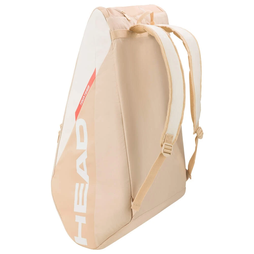 Head Tennis-Racketbag Tour Racquet Bag XL (Schlägertasche, 3 Hauptfächer) 2023 Weiss/champagne 12er 4 Head Tennis-Racketbag Tour Racquet Bag XL (Schlägertasche, 3 Hauptfächer) 2023 Weiss/champagne 12er – Bild 4