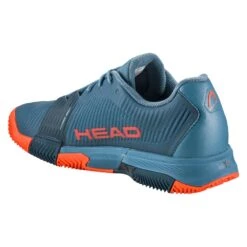 Head Tennisschuhe Revolt Pro 4.0 Clay/Sandplatz Blaugrau/orange Herren -Head || Wilson || YONEX Verkaufsgeschäft Head 273132 BSOR Revolt Pro Tennisschuh 3 1000x1000 1