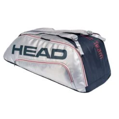 Head Racketbag Tour Team (Schlägertasche, 2 Hauptfächer) Silber/navyblau 9R