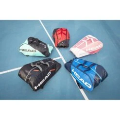 Head Tennis-Racketbag Tour Team (Schlägertasche, 3 Hauptfächer) Schwarz/orange 12R -Head || Wilson || YONEX Verkaufsgeschäft Head 283422 RSWH Tour Team Tasche 3 1000x1000 4