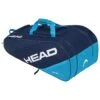 Head Tennis-Racketbag Elite Allcourt (Schlägertasche, 2 Hauptfächer) Navy/blau