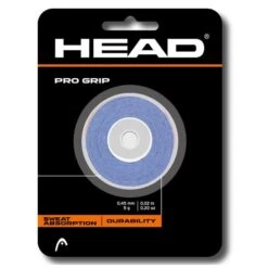 Head Overgrip Pro Grip 0.45mm (mit Sand Behandelte Oberfläche) Blau 3er
