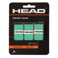 Head Overgrip Prime Tour 0.6 Mm (Komfort, Griffigkeit) Mintgrün 3er