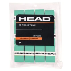 Head Overgrip Prime Tour 0.6 Mm (Komfort, Griffigkeit) Mintgrün 12er Clip-Beutel