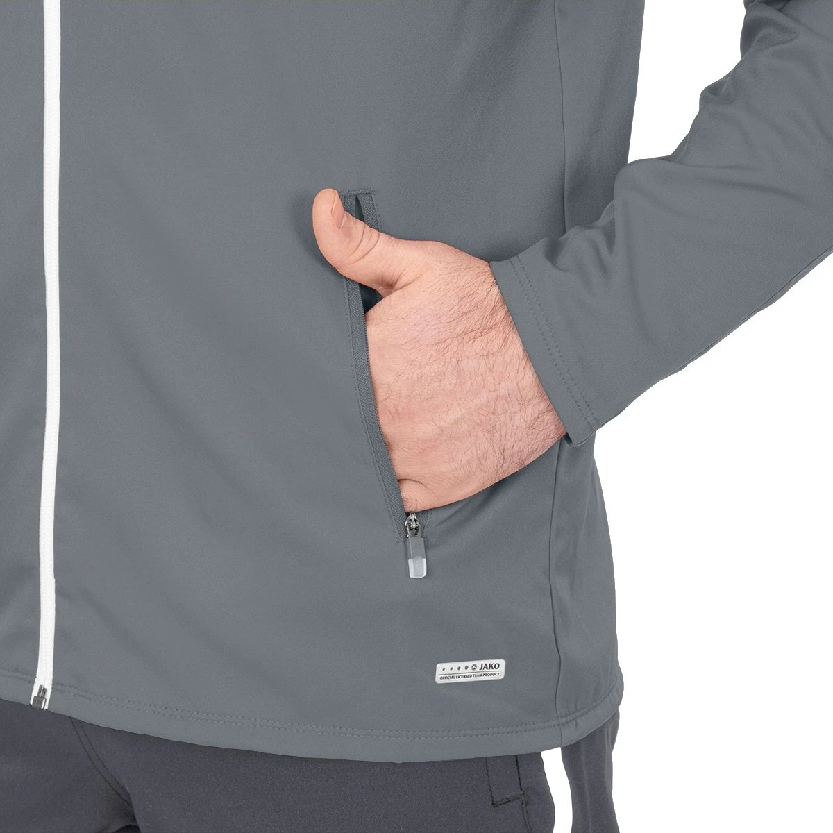 JAKO Präsentationsanzug Champ 2.0 (Jacke Und Hose) Dunkelgrau/anthrazitgrau Herren 6 JAKO Präsentationsanzug Champ 2.0 (Jacke Und Hose) Dunkelgrau/anthrazitgrau Herren – Bild 6
