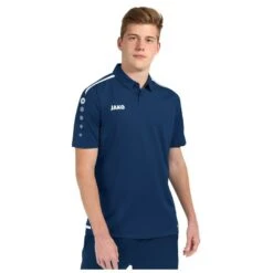 JAKO Sport-Polo Striker 2.0 Dunkelblau/weiss Herren