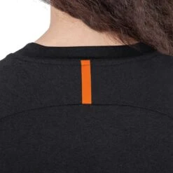 JAKO Sport-Shirt Challenge - Polyester-Stretch-Jersey - Schwarz/orange Damen -Head || Wilson || YONEX Verkaufsgeschäft Jako 6121 506 Tshirt challenge damen 3 1200x1200 1