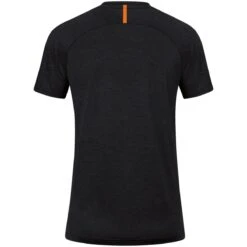 JAKO Sport-Shirt Challenge - Polyester-Stretch-Jersey - Schwarz/orange Damen -Head || Wilson || YONEX Verkaufsgeschäft Jako 6121 506 Tshirt challenge damen 8 1200x1200 1