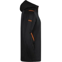 JAKO Freizeitanzug Challenge Mit Kapuze (Jacke Und Hose, Sportiver Schnitt) Schwarz/orange Herren -Head || Wilson || YONEX Verkaufsgeschäft Jako Freizeitanzug Challenge Herren M9521 506 10 1200x1200 1
