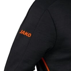 JAKO Freizeitanzug Challenge Mit Kapuze (Jacke Und Hose, Sportiver Schnitt) Schwarz/orange Herren -Head || Wilson || YONEX Verkaufsgeschäft Jako Freizeitanzug Challenge Herren M9521 506 4 1200x1200 1