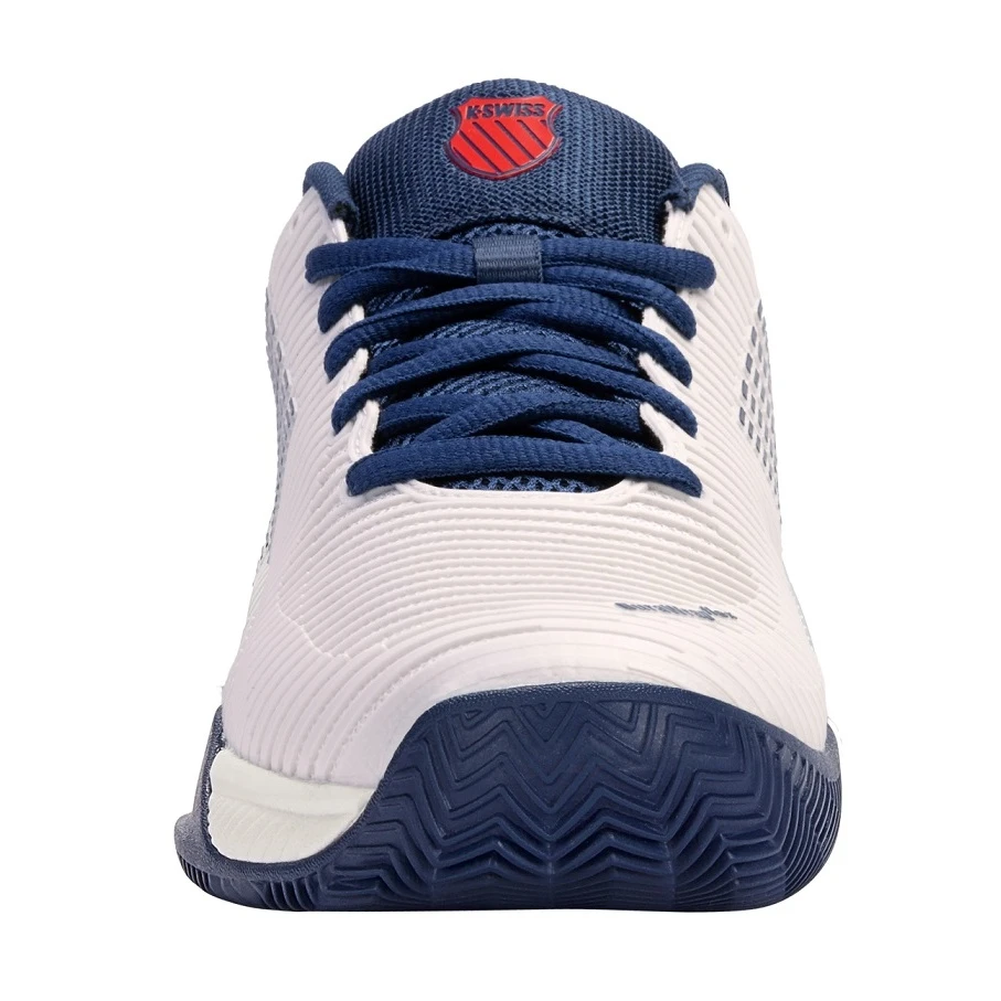 KSwiss Tennisschuhe Hypercourt Express 2 Clay/Sandplatz 2023 Weiss/blau/rot Herren 6 KSwiss Tennisschuhe Hypercourt Express 2 Clay/Sandplatz 2023 Weiss/blau/rot Herren – Bild 6