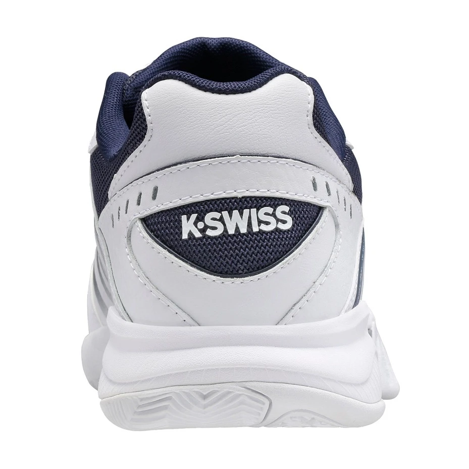 KSwiss Tennisschuhe Receiver V Allcourt Weiss/peacoatblau Herren 4 KSwiss Tennisschuhe Receiver V Allcourt Weiss/peacoatblau Herren – Bild 4