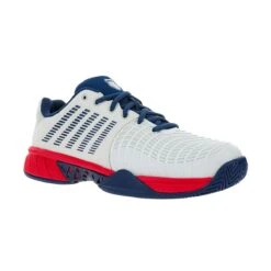 KSwiss Tennisschuhe Express Light 3 Allcourt 2023 Weiss/opalblau Herren -Head || Wilson || YONEX Verkaufsgeschäft KSwiss 08562 176 Express Light Schuh201 1200x1200 1