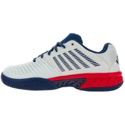 KSwiss Tennisschuhe Express Light 3 Allcourt 2023 Weiss/opalblau Herren -Head || Wilson || YONEX Verkaufsgeschäft KSwiss 08562 176 Express Light Schuh204 1200x1200 1