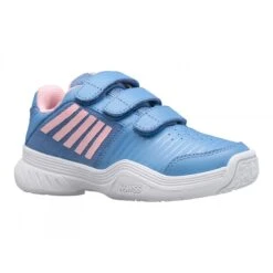 KSwiss Tennisschuhe Court Express Klett Allcourt Hellblau/pink Mädchen -Head || Wilson || YONEX Verkaufsgeschäft KSwiss 56610 454 Court Express Kinderschuh203 1200x1200 1
