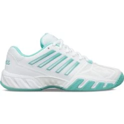 KSwiss Tennisschuhe BigShot Light 3 Allcourt Weiss/arubablau Damen