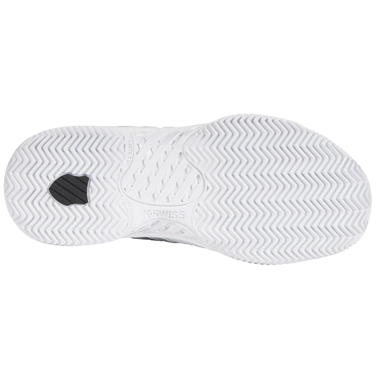 KSwiss Tennisschuhe Hypercourt Express 2 Clay/Sandplatz 2023 Weiss/schwarz Damen 3 KSwiss Tennisschuhe Hypercourt Express 2 Clay/Sandplatz 2023 Weiss/schwarz Damen – Bild 3