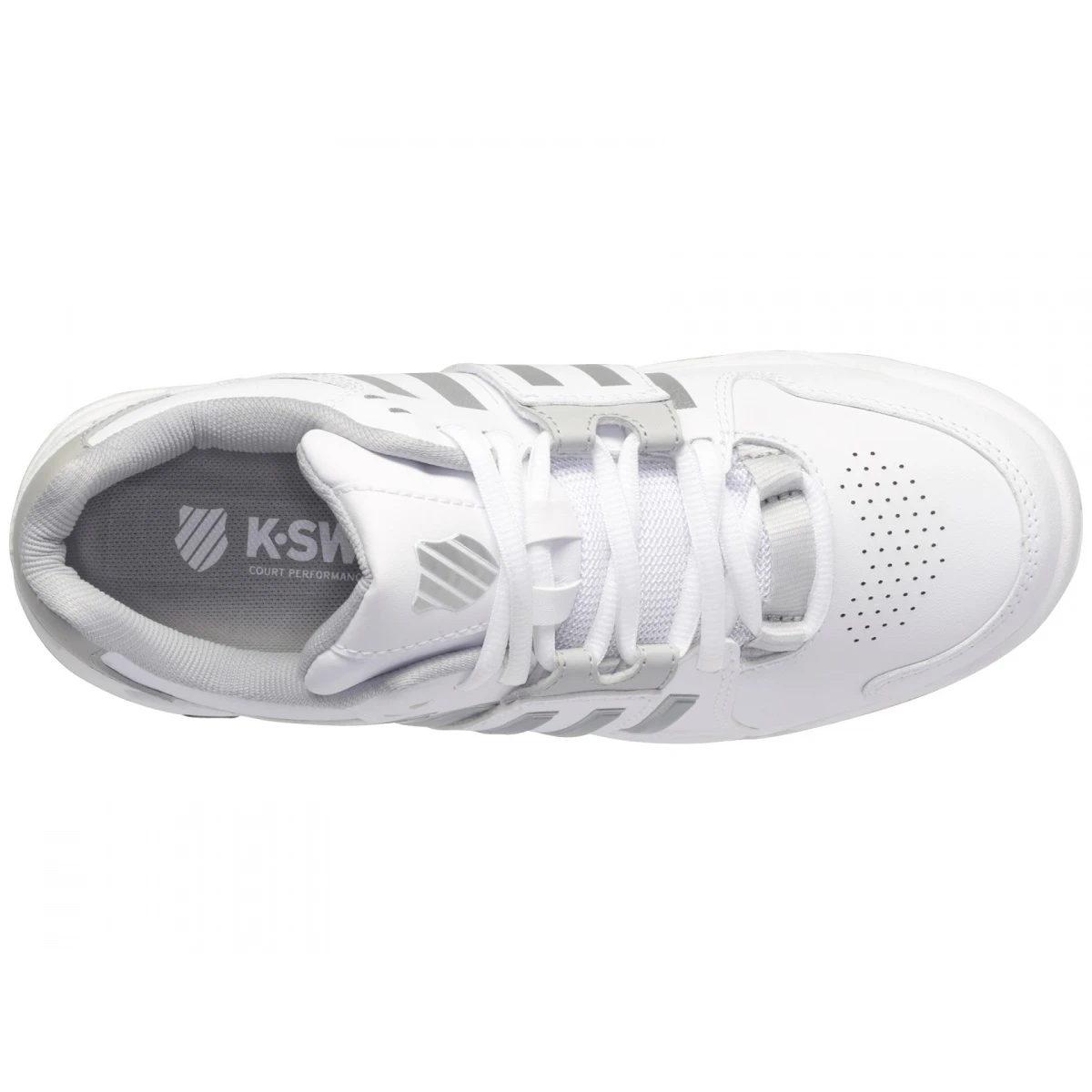 KSwiss Tennisschuhe Accomplish IV Allcourt Weiss Damen 2 KSwiss Tennisschuhe Accomplish IV Allcourt Weiss Damen – Bild 2